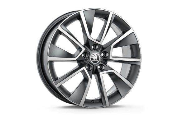 Легкосплавний диск Braga 18" Karoq 57A071498BHA7