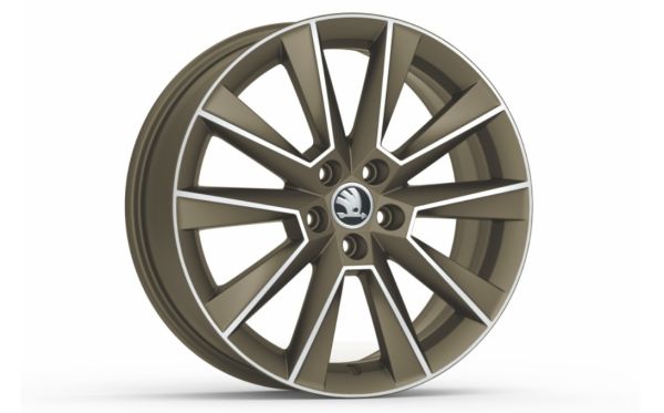 Легкосплавний диск Savio 17" Fabia III, Rapid 5JA071497DHZ9