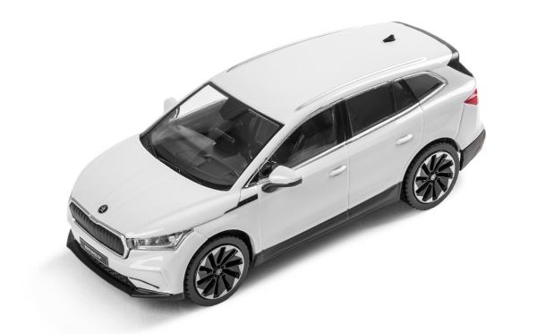 Enyaq 1:43 Moon white 5LA099300S9R