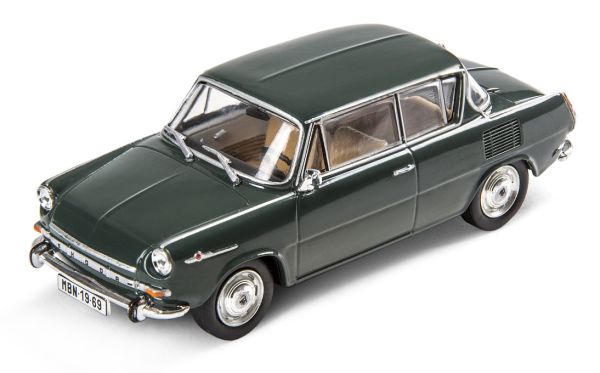 Škoda 1100MBX (1969) 1:43 темно-зелений 6U0099300M549